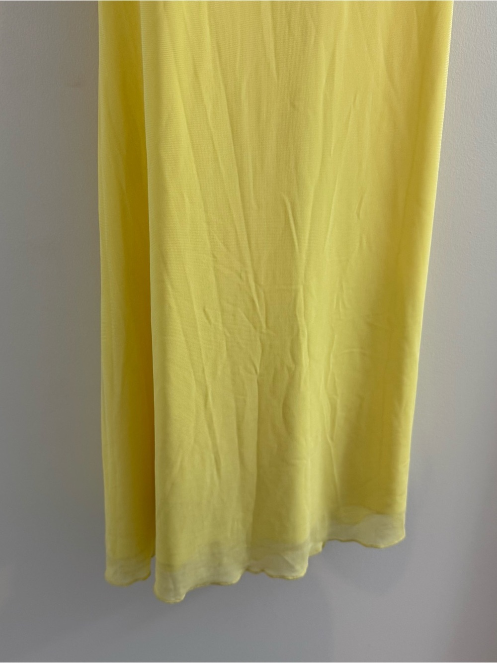 Beginning Boutique Elysium Yellow Open Back Maxi Dress Sz 12 Summer Wedding - Picture 7 of 14